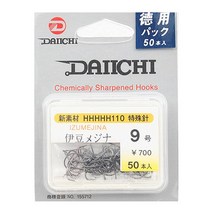 피싱스토어-다이찌 카본 이두메지나 붕어 향어 미늘있음 덕용바늘, 9호