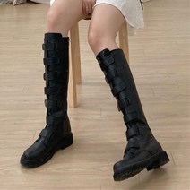 특이한 유니크 원피스 워커 롱부츠 겨울 발편한 하이