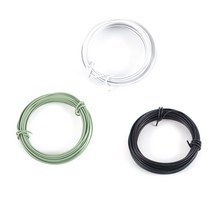 2.5mm두께 DIY 원예 공예 분재용 코팅철사 10M 식물지지대 식물모양잡기