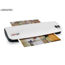 LIZENGTEC- 전문 사무실 A4 용지 문서 뜨겁고 워밍업 롤 라미네이터 기계
