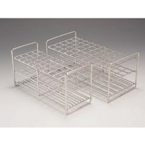 ACE 스텐선 시험관대 스테인리스 시험관랙 스텐 시험관, 19mm 50hole(15ml원심관용)