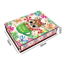 보석십자수 창업 도구 DIY Jewelry Greeting Card Organizer Special Shaped Bright Drill with Lids Small, 삼
