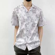 옴므오브제 하와이안 알로하 반팔 셔츠 남방 HW-0812