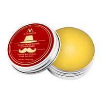 shangren 콧수염 왁스 수염 모이스처 라이저 크림 수염 밤, 30g, 옐로우, 설명