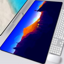 야구 스트라이커존 그물망 네트 피칭 배팅 연습 Deep Forest Firewatch 노트북 게이머 마우스 패드 게임용 대형 잠금 장치 키보드 70x30 cm Deak Mat fo, kanhuoren-007+600x300x2mm