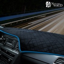 네이처월드 [기아] 엠보 벨벳 대시보드커버 차량 대쉬보드 전차종 인테리어 난반사 덮개 햇빛차단 자동차 논슬립 패드, 레이/더뉴레이(12년~/상단네비매립), 기아