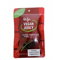 호야 비건육포 스모크앤 비비큐 채식육포 50g, 스모크앤비비큐50g1봉