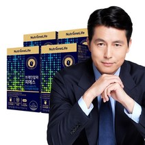 뉴트리원 뇌영양제 포스파티딜세린 식약처인증 인지력 개선 식물성캡슐 은행잎추출물 비타민E 셀렌칼슘, 30캡슐, 4박스