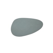 린드디엔에이 테이블 매트 커브 라지 누포 37x44cm 파스텔그린, 단일사이즈