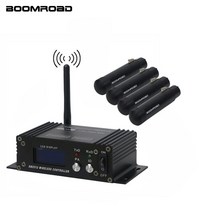 디제잉기계 DMX512 무선 컨트롤러 수신기 송신기 2.4G ISM Dif LCD DMX 무대 파 DJ 디스코 바 조명 무빙, 04 1LCD And 4R_04 영국 플매트 카펫 러그