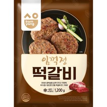 (삼양)임꺽정떡갈비 1.2k, 1개, 상세페이지 참조