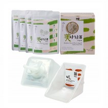 막걸리 만들기 키트 수제 DIY 홈메이드 전주미나리주 밀키트 전통 담금주세트 180g 4팩 2리터 용기 증정 K막걸리 분말 가루 파우더, 4L 추가 담금용기 1개, 전주미나리주 파우더 180g 4팩 + 2L 담금용기