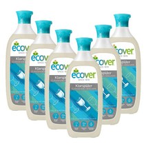 에코버 식기세척기 린스 물자국 없는 식세기 전용 세제 500ml X 6팩 Ecover Dishwasher Rinse Aid