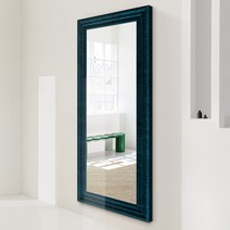 위미러 수아비 벨벳 헨드메이드 디자인 매장 카페 인테리어 거울 2종 4color, 수아비(40x60), 그레이-벽걸이형