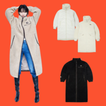 노스페이스 양털 후리스 롱 플리스 코트 뽀글이 자켓 2종