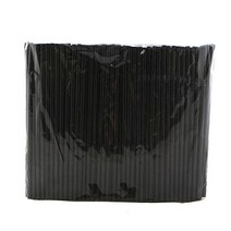 아트박스/메가커피 25cm - 7mm 블랙 자바라스트로우 1봉-500개, 500개