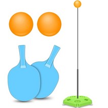 탁구 연습 기계 new table tennis trainer soft shaft training machine kit elastic for pingpong home, 기본