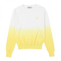 ONOFF [온오프골프웨어] 여성 그라데이션 스웨터 OF2002LA_YELLOW