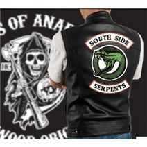 라이더 조끼 코디 가죽 바이크 할리데이비슨 자켓