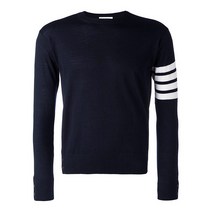 편집샵 드럭스 톰브라운 톰브라운 22FW 클래식 울니트 네이비 MKA002A 00014 415 (P002525869)