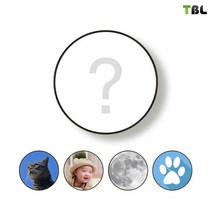 TBL 스마트톡 (그립홀더) 주문제작 에폭시 UV 전사, 1개, ST_커스텀 | 화이트 | 전사