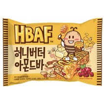 HBAF 바프 허니버터아몬드바 500G