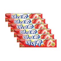 마이쮸 딸기 44g 6개 달콤한 카라맬 캬라멜 간식, 다옴쿠팡 본상품