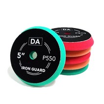 아이언가드 5인치 6인치 듀얼 무선 차량용 광택패드, 5인치 560 (중벌)