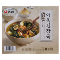 농심 아욱된장국 450gx3개 즉석국 코스트코, 450g