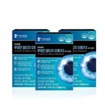 한미양행 루테인 알티지 오메가 3 프리미엄, 30정, 30g, 15개, 30g, 15개