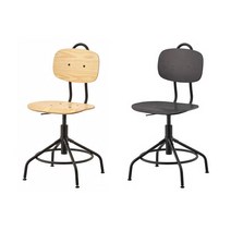 이케아 KULLABERG 쿨라베리 회전의자, 블랙_703.255.19