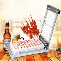 꼬치 끼우는 기계 꼬챙이 꽂는 만드는 머신 업소용