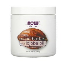 NOW Solutions 나우푸드 코코아버터 (184ml) x3개 Cocoa Butter Jojoba Oil, 184ML X3개