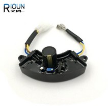 전기장비 소모품 2kw 3kw 168F AVR 자동 전압 조정기 가솔린 발전기 안정기 단상 250V, Curved