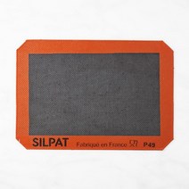 SILPAT 실팻 윌리엄스 소노바 논스틱 붙지않는 실리콘 비스킷 페스트리 베이킹 매트 쿼터 30x21cm