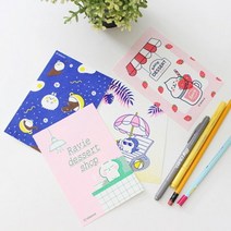 라비디저트샵 리소그라프 엽서.캐릭터타운, 빵냥핑크카페