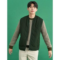[빈폴][Green BP] [BCycle] 카키 저지 다이아 퀼팅 베스트(BC2941N31H)