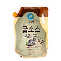 굴소스 파우치팩 2kg 국내산 통영굴 굴농축액, 1