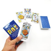 라이더 웨이트 타로카드 유니버셜 타로카드세트 정품 한글설명서 책 리딩북 포함, 라이더웨이트_스탠다드