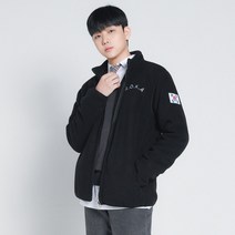 ROKA 로카 보아털 전체 자수 후리스 폴라 플리스 자켓