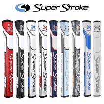 [카네정품] 슈퍼스트로크 Traxion Pistol GT 트랙션 피스톨 지티 골프 퍼터 그립, White / Grey, GT TOUR