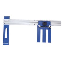 스크롤쏘 각도절단기Multifunctional Circular Saw Guide Aluminum Alloy Woodworking Cutter Rail Adjusta, 한개옵션0