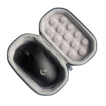 와이키몰 로지텍 Logitech G603 G703 G403 [고급 하드 쉘 융단] 케이스 무선 마우스 보호 파우치