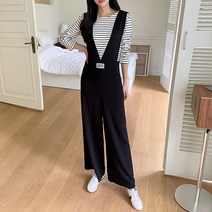 세라제이 사랑스런 양브이 와이드 점프수트