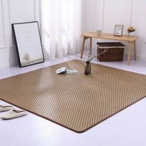 대자리 대나무매트 쿨매트 대나무자리 마작자리 돗자X129Kq, 브라운