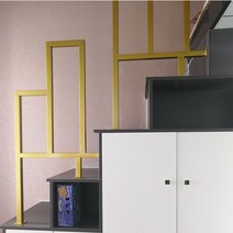 계단난간대 발코니 철제 북유럽풍 펜스 복도 실내, 주문 제작 지원