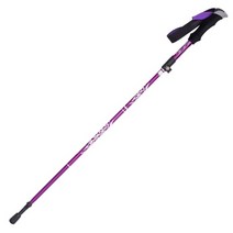 트레킹 스틱 등산 auminum alloy telescopic ultralight, 자주색
