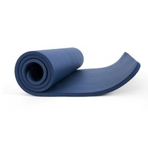 끼리(77121)_IW 두꺼운 NBR 요가매트 8-40mm 와이드 매트 층간소음 방지 홈트운동, 블루인디고