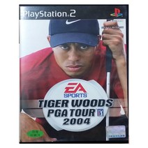 [PS2] 타이거 우즈 PGA 투어 2004 정식발매판 중고 메뉴얼X