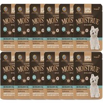 뉴트리플랜 1세 이하 강아지 퍼피 모이스트루 독 주식사료 12p, 치킨 + 오메가3, 80g